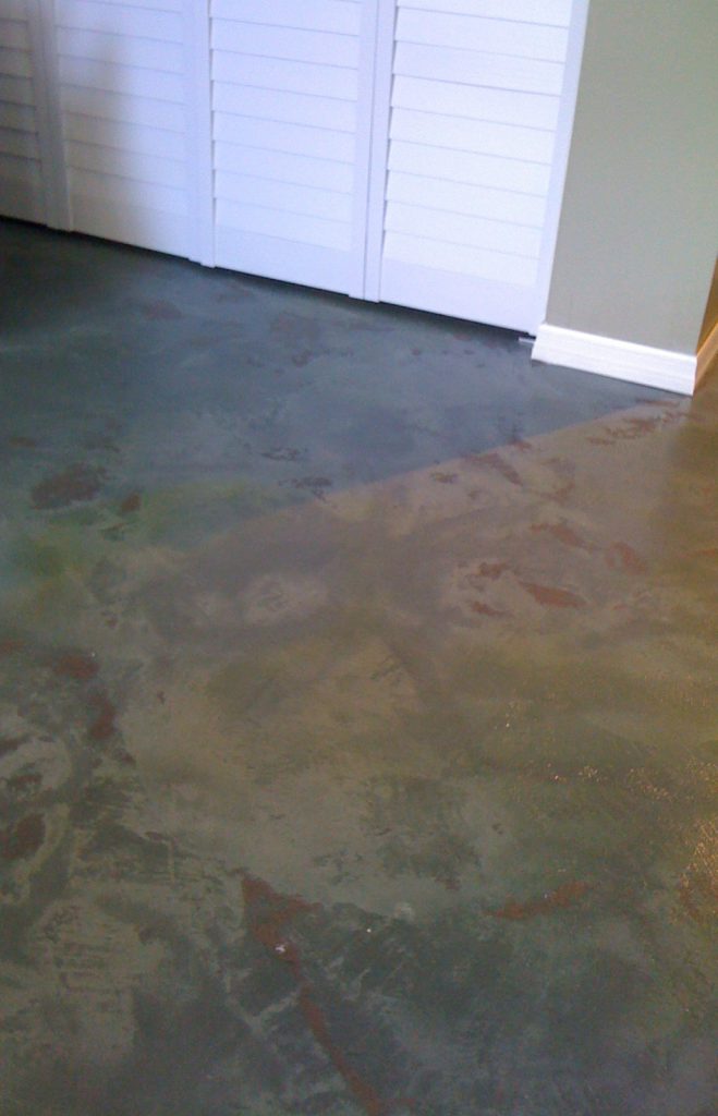 Concrete Stained Floor